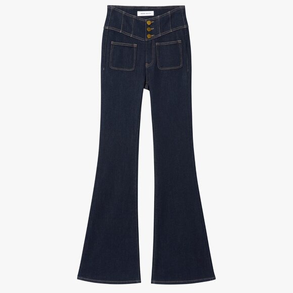 NWT Miss Sixty Glenda High Waisted Flare Jeans Size 28 - Picture 4 of 4